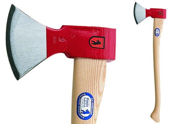 Bavarian forest axe 3.5lbs with 32" curved handle