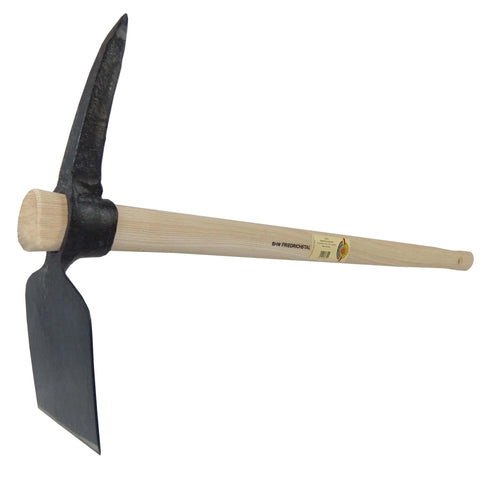 Road Hoe Pick Mattock with Flat Hoe Blade - 5.5lbs