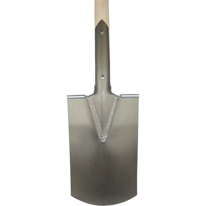 German Carbon Steel Spade 4.7lbs, 10"x 7" with 35" Ash Knob Handle