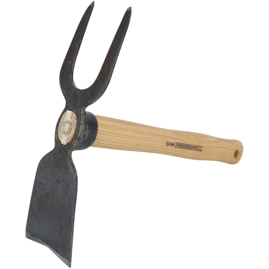 German Two Sided Hand Hoe 16oz - 10"