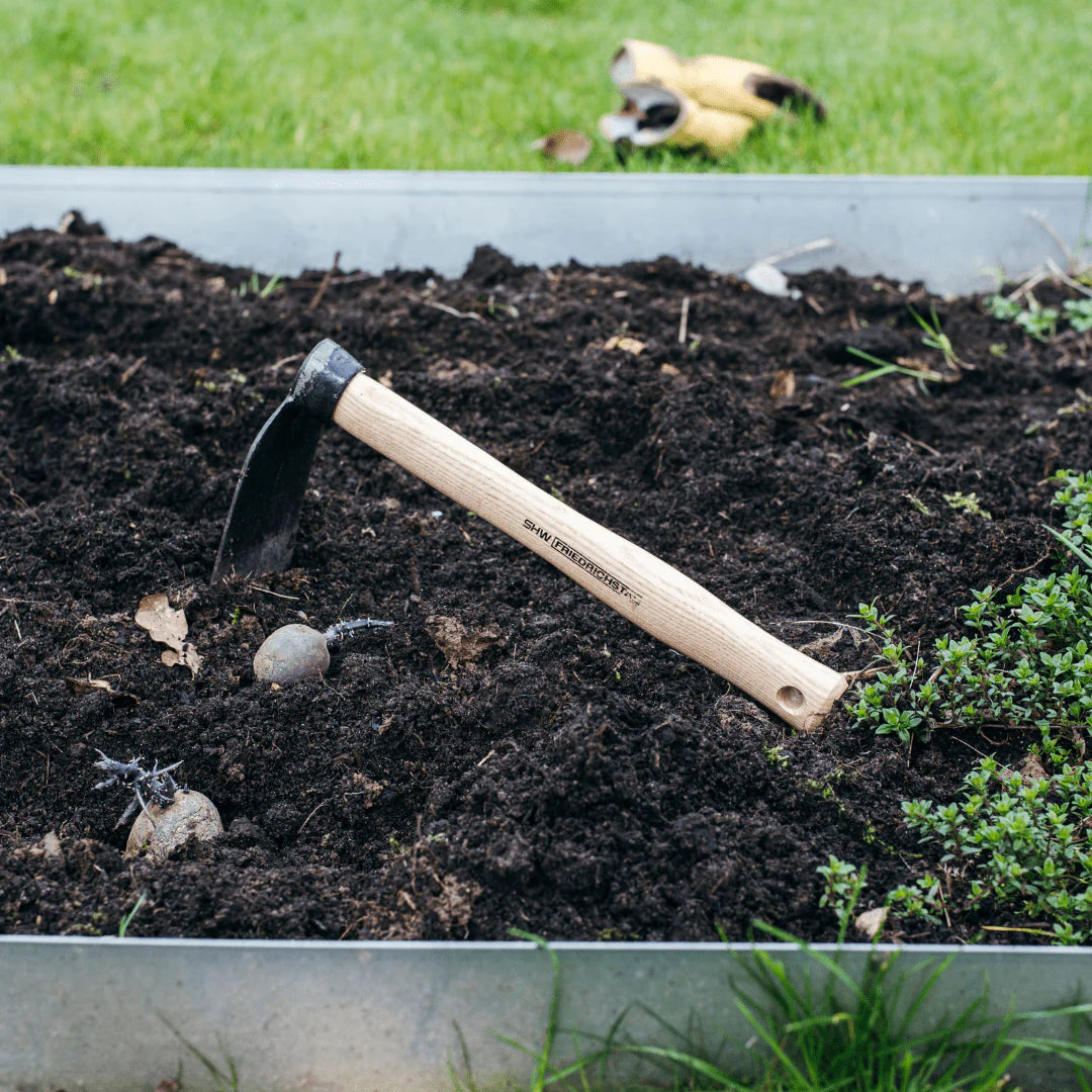 Hand Grub Hoe with Oval Handle