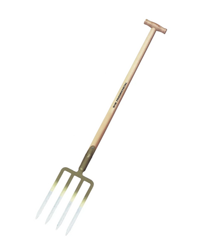 Digging Fork "The Bear" 2.4lbs - 12"x 7.5" with 43" Ash Handle