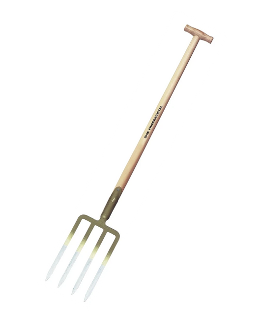 Digging Fork "The Bear" 2.4lbs - 12"x 7.5" with 43" Ash Handle