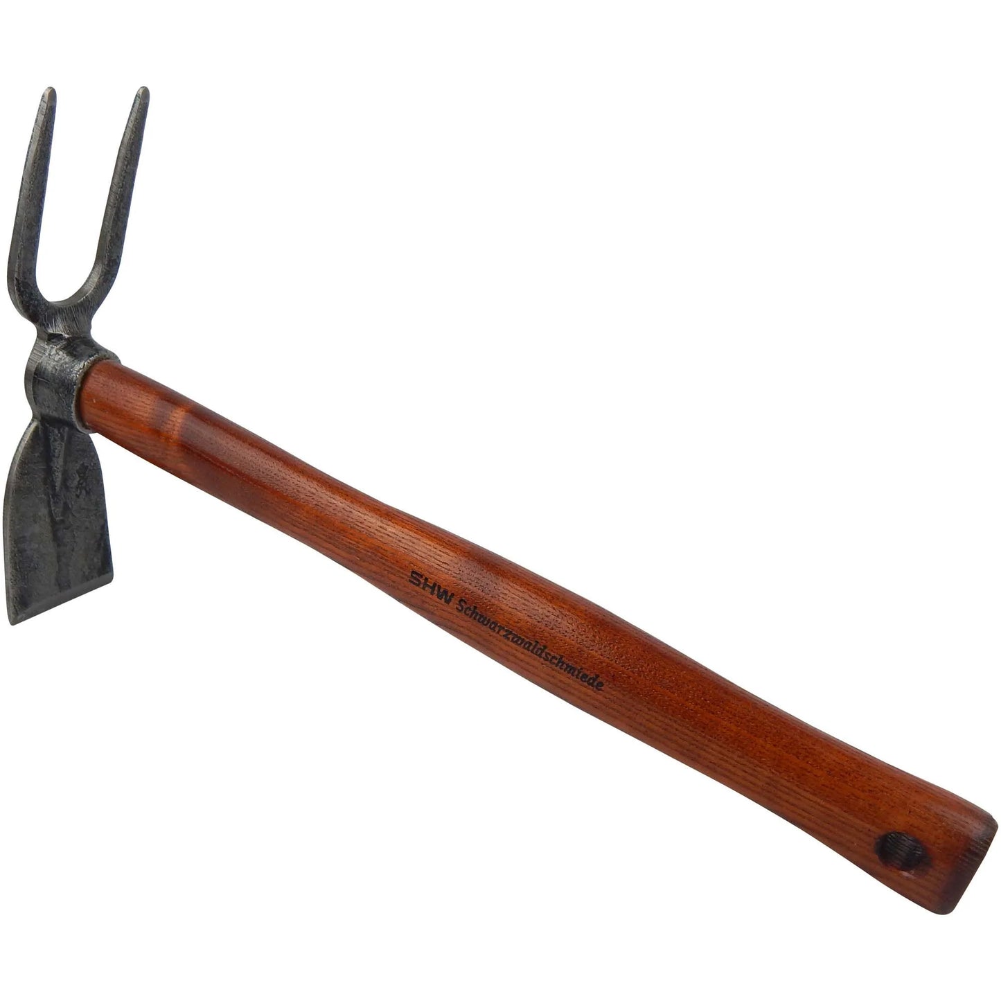 Rex Hoe with Broad Blade – 2 tines and ash wood handle 40 cm