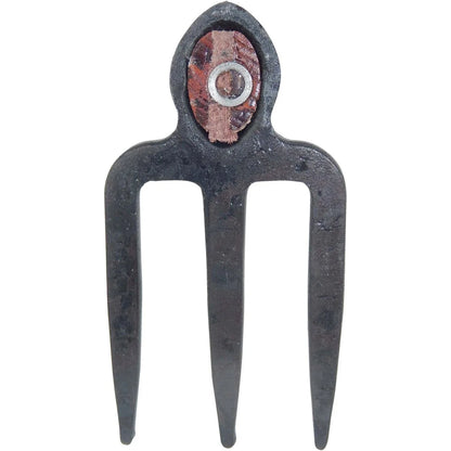 German-made Hand Hoe with 3 Tines – and ash wood handle 40 cm long