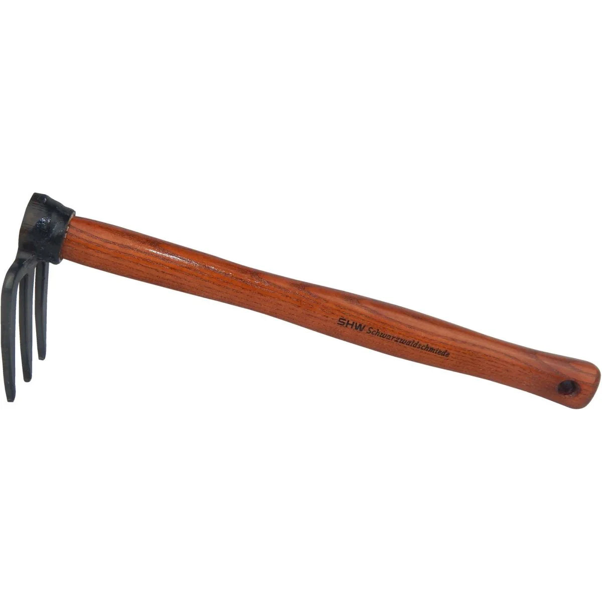 German-made Hand Hoe with 3 Tines – and ash wood handle 40 cm long
