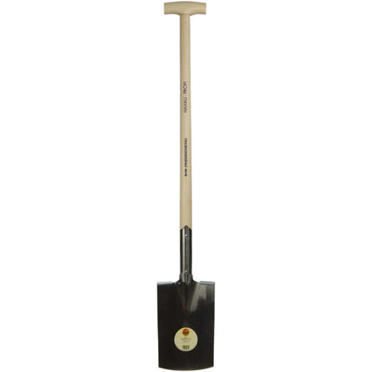 Havau Garden Spade with T-Handle - Made in Italy