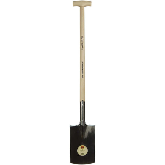 Havau Garden Spade with T-Handle - Made in Italy