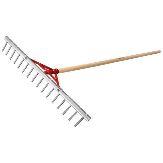 62cm Aluminum Rake with 70-inch handle