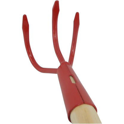 Children's Garden Rake with 3 Prongs
