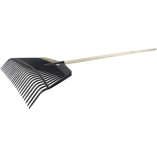 Nylon 2-in-1 Leaf Rake and Scoop
