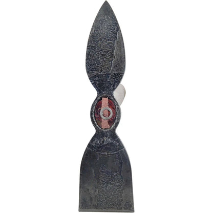 German Rex Hand Duo-Hoe with flat and pointed blade, ash handle 40 cm