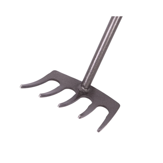 Rex Small Cork-grip Rake with 5 Tines – Germany