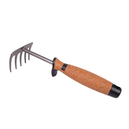 Rex Small Cork-grip Rake with 5 Tines – Germany