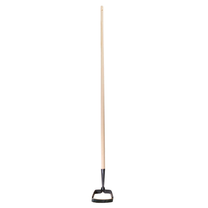 German Oscillating Stirrup Hoe - 5.5" with 63" wood Handle