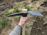 Road Hoe Pick Mattock with Flat Hoe Blade - 5.5lbs