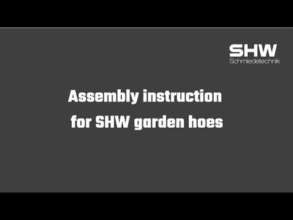 German Heavy Root Hoe 3.3lbs - 7.5"x 5" with 43" Ash Handle