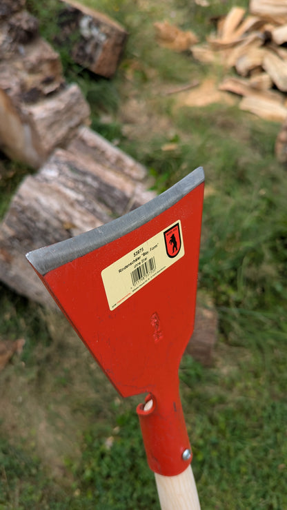 Bavarian Bark Spud with Curved Edge