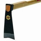 Narrow Curved Edge Hoe 24oz -7.5" x 3.5" with 53" Ash Handle