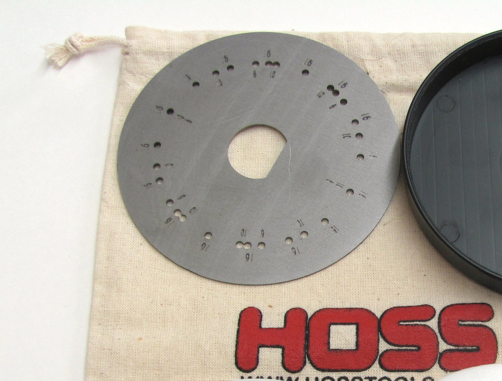 Hoss Metal Drill Template